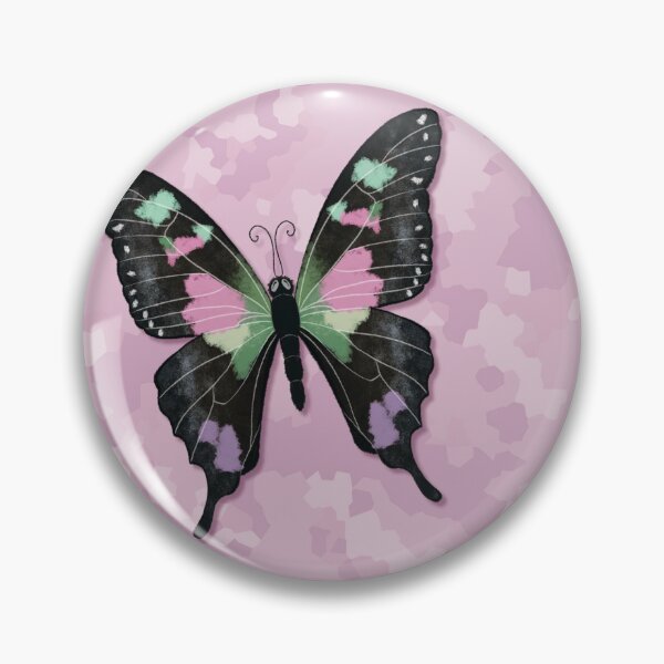 Item preview, Colorful Butterfly on Pink Camouflage designed and sold by pixiebrush.