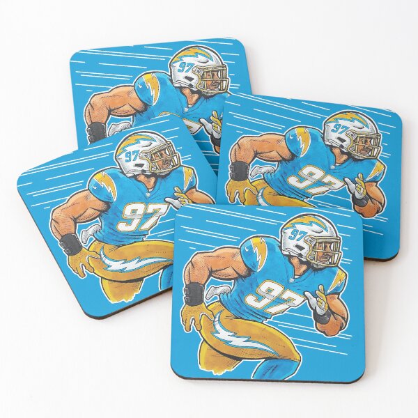 Item preview, Joey Bosa (Powder Blue) designed and sold by AETHERART.