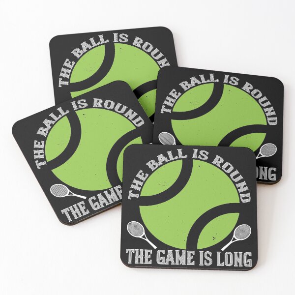 Item preview, The Ball Is Round The Game Is Long designed and sold by GoodVibeDesign.
