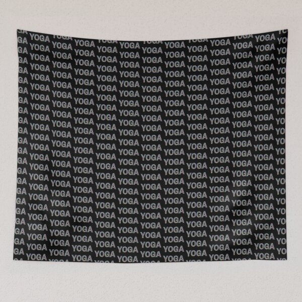 Item preview, YOGA - Colorful small square tiles within letters designed and sold by Rhu Creations.