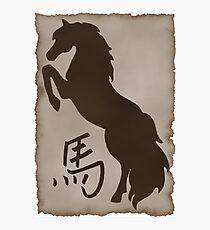 Year of The Horse Photographic Print