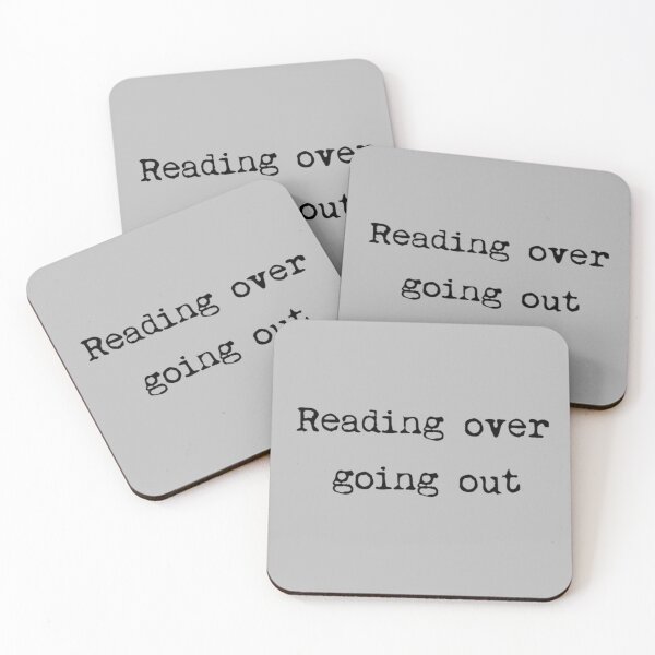 Item preview, Reading over going out designed and sold by ordinarysummer.