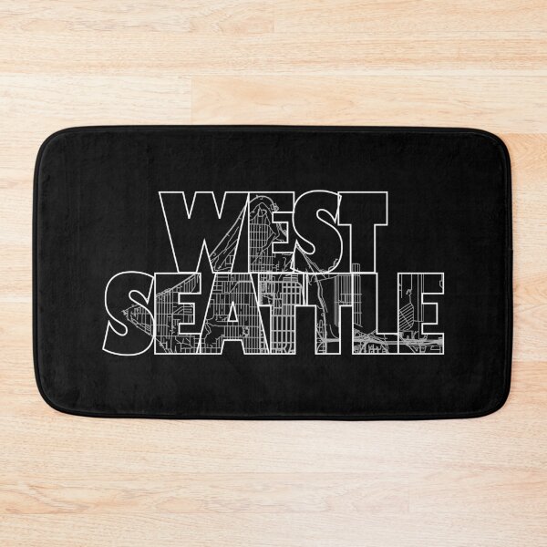 Item preview, West Seattle Street Map designed and sold by thestreetslocal.