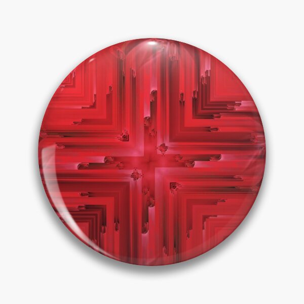 Item preview, symmetric red dahlia floral fantasy  designed and sold by mister-john.