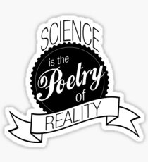 Science Poetry of Reality (mugs) Sticker