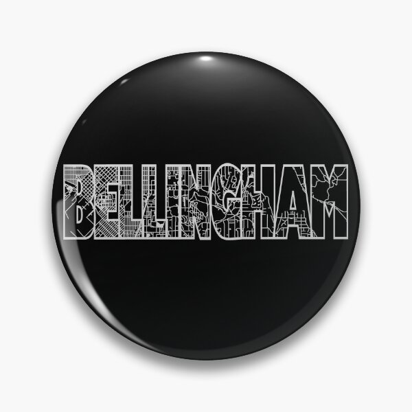 Item preview, Bellingham Washington Street Map designed and sold by thestreetslocal.
