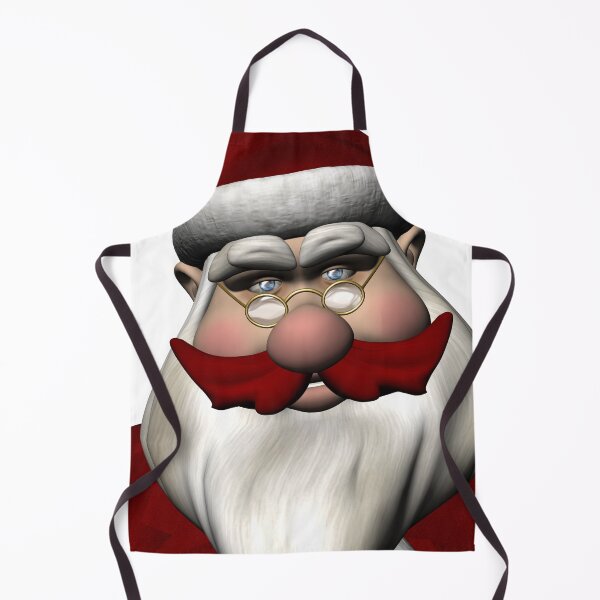 Aperçu de l'œuvre Santa Claus With Red Mustache créée et vendue par Mythos57.