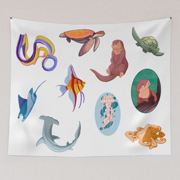 Item preview, To the Aquarium designed and sold by McGrachCreates.