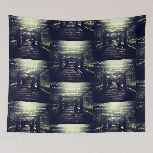 Item preview, Light and Shadow under the overhead pergola designed and sold by CreativityRoams.