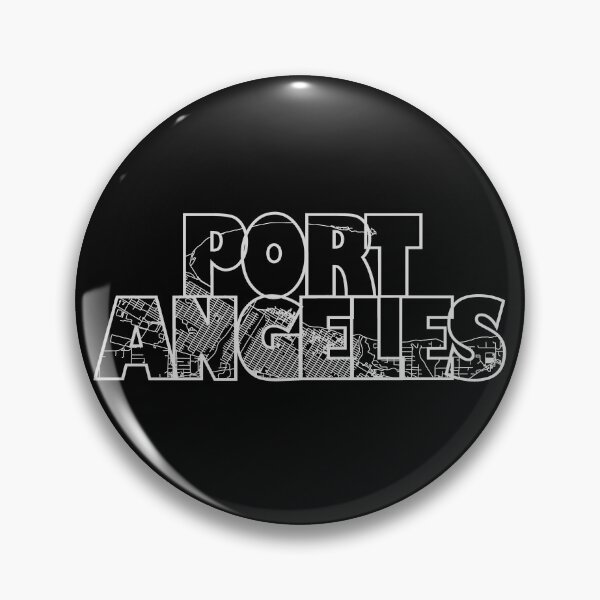 Item preview, Port Angeles Washington Street Map designed and sold by thestreetslocal.