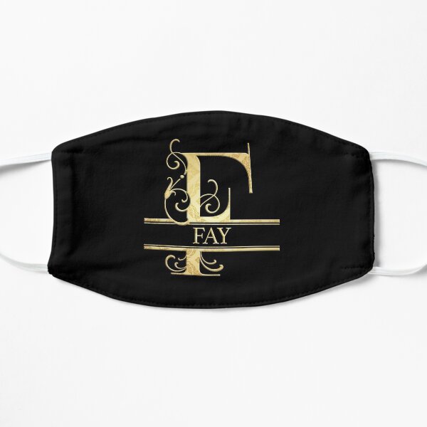 Fay Name - Monogram Letter F The Fay Name Gift For Fay Mask