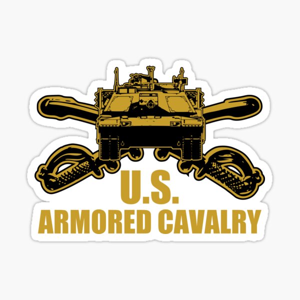 8th Cavalry Regiment DUI Army Military Bumper Sticker Window Decal