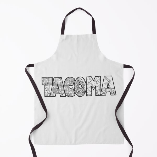 Item preview, Tacoma Washington Street Map designed and sold by thestreetslocal.