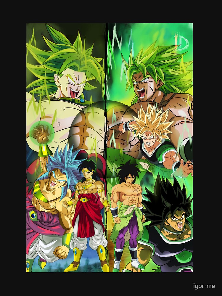 Dragon Ball Broly Wallpaper Sticker for Sale by igor-me