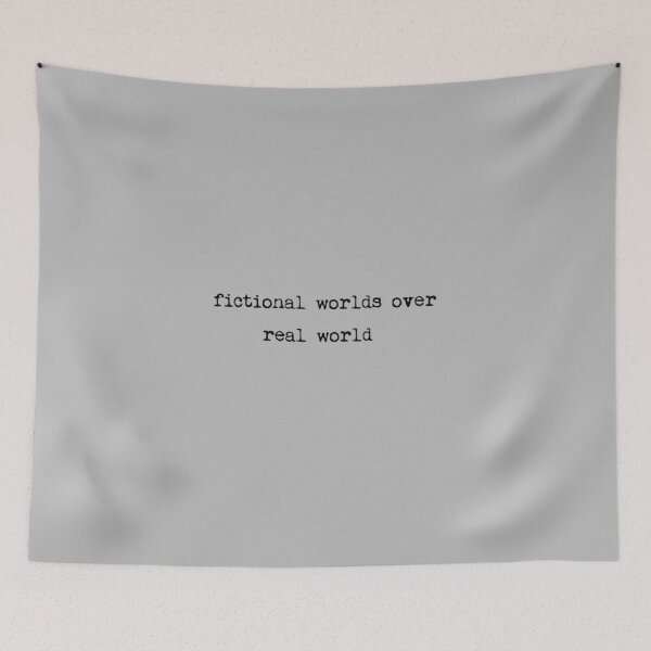 Item preview, Fictional worlds over real world designed and sold by ordinarysummer.