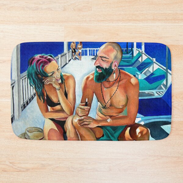 Item preview, Beautiful Turquase People designed and sold by Tatyana Binovska.