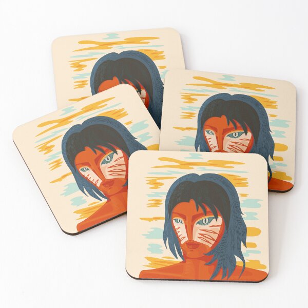 Item preview, Aesthetic Alien Girl Portrait designed and sold by Boriana Giormova.
