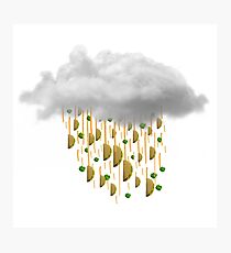 Raining Tacos Photographic Print