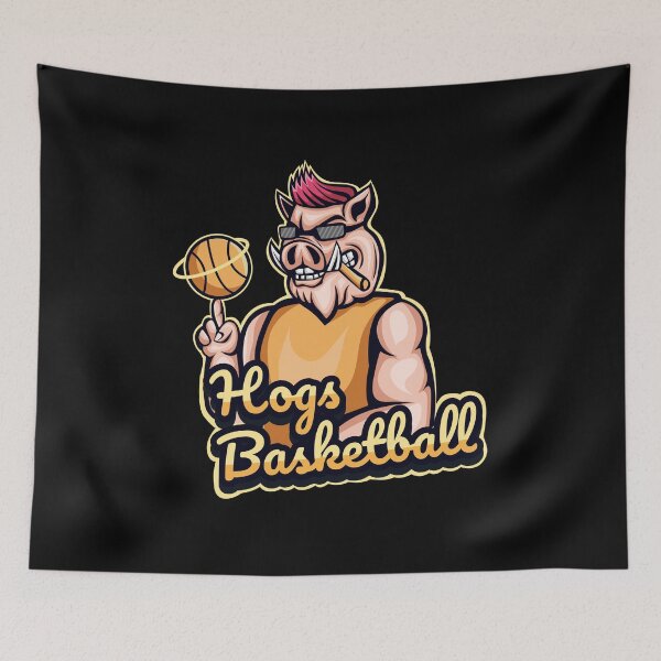 Item preview, Hog Basketball Illustration designed and sold by Marciano Graphic.