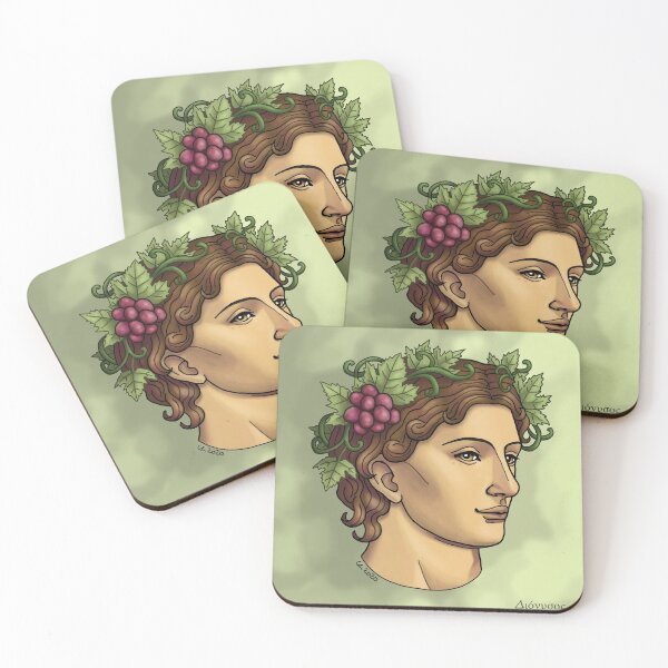 Item preview, Dionysos of the grapes designed and sold by CloudyCreativa.