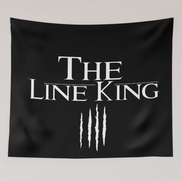 Item preview, Funny Joke The Line King designed and sold by Raw Creative Prints.