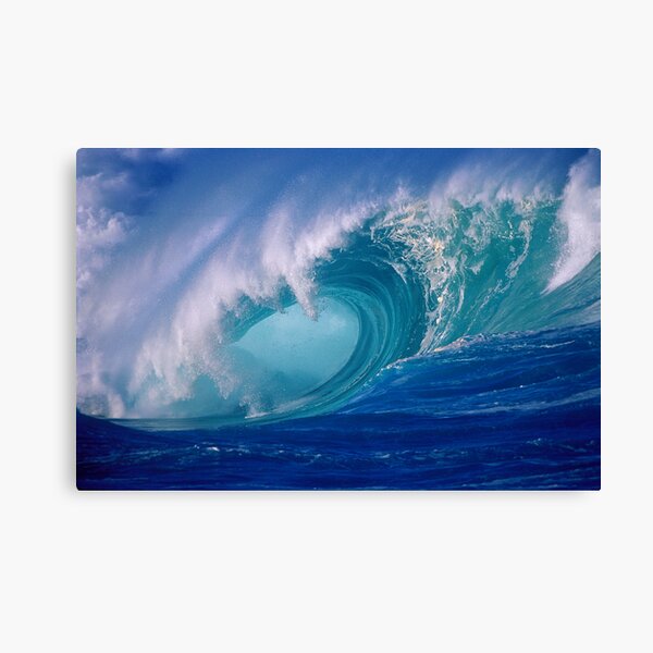 Powerful Hawaiian North Shore Wave Canvas Print