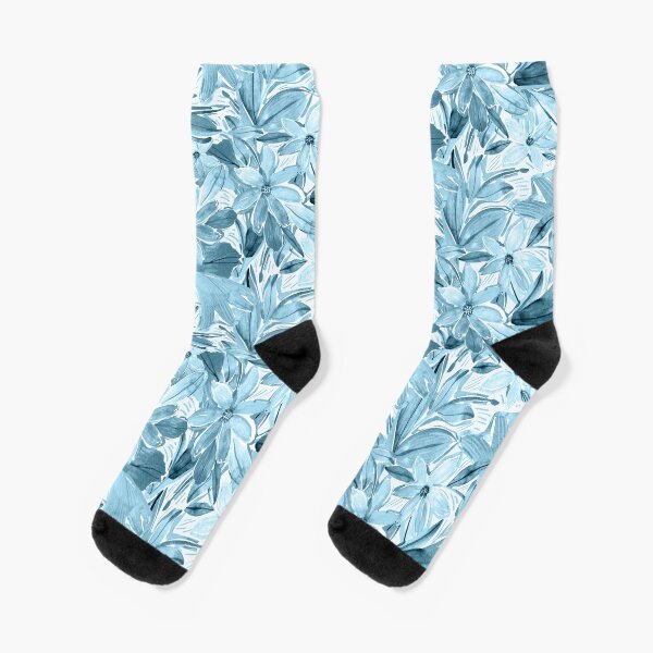In Blue Heaven Socks