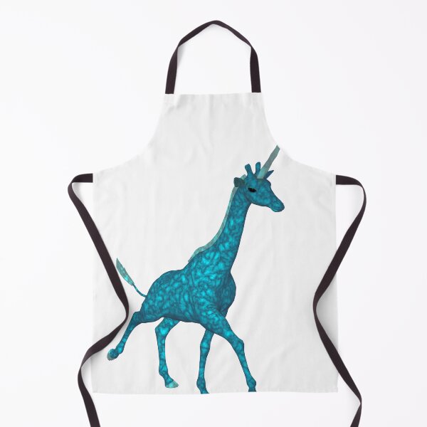 Item preview, Turquoise Giraffe-Unicorn designed and sold by Mythos57.