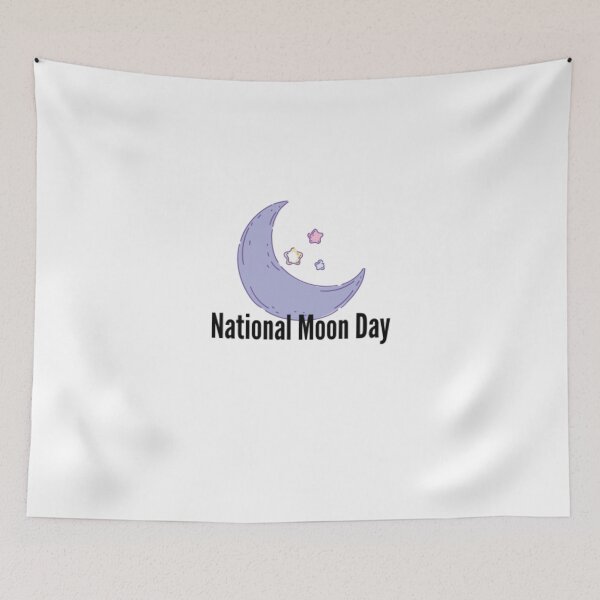Item preview,   National Moon Day designed and sold by Just Smile.