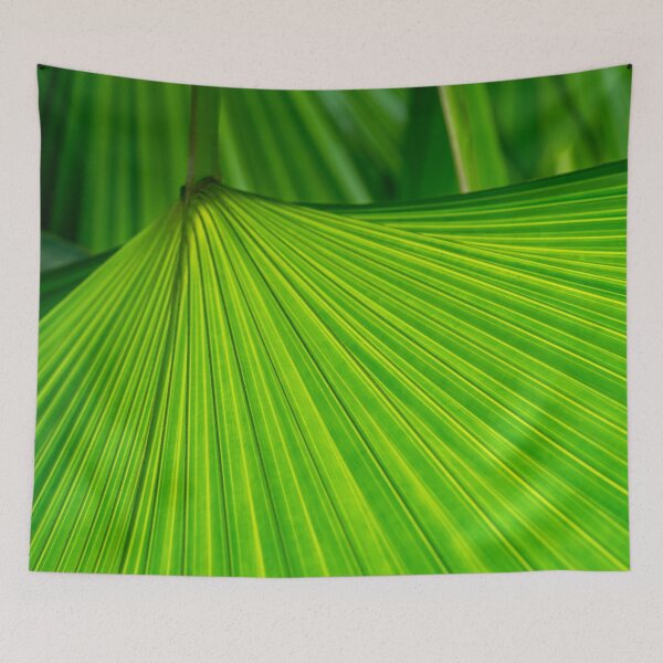 Item preview, Green Tropical Biophilia - Fan Leaved Palm Tree - Alternate Variant designed and sold by Georgia Mizuleva.