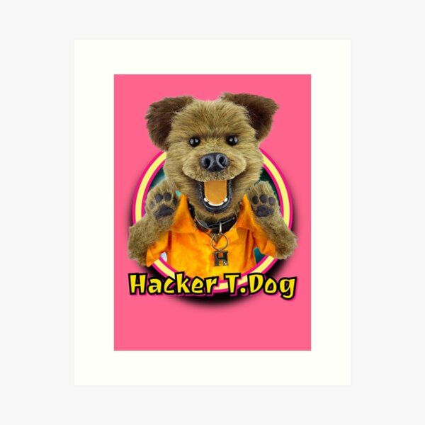 Item preview, HACKER T.DOG designed and sold by Unspirations.