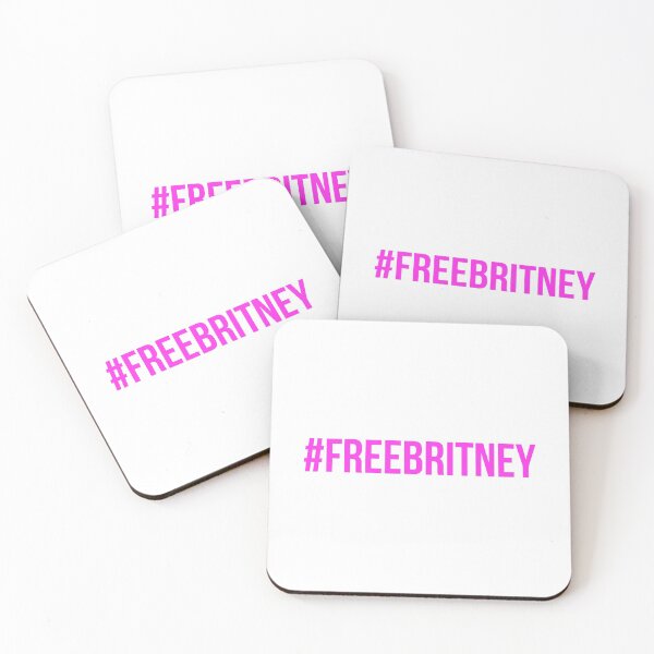 Item preview, #FREEBRITNEY Hashtag MEME Design Sticker Pink designed and sold by Shirtilike.