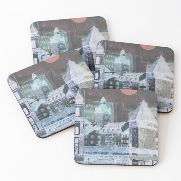 Item preview, Luzern Switzerland Urban Pop Art City Funky Streets Chapel Bridge Lucerne Buildings Modern Art Retro Wanderlust Downtown Homeland designed and sold by ExquisiteShots.