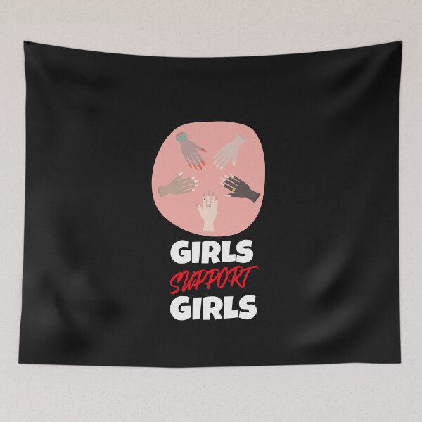 Item preview, GIRLS SUPPORT GIRLS  designed and sold by Ashalcheema.