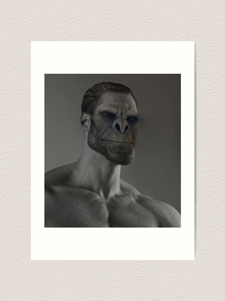 Giga Chad | Art Print