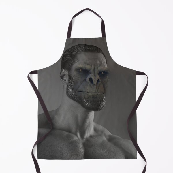 Item preview, Giga Chad Halo Monke designed and sold by shitpostanon.