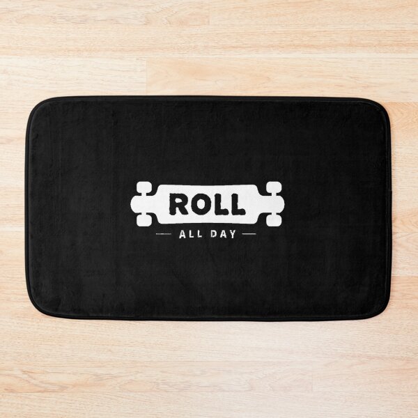 Item preview, Longboard Roll All Day designed and sold by INTROVERT-STORE.