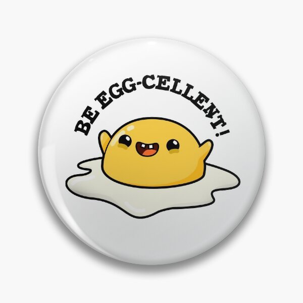 Item preview, Be Egg-cellent Funny Egg Puns  designed and sold by punnybone.