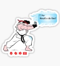 How'd u do Ken? Sticker