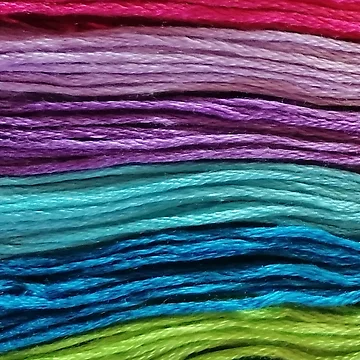 Artwork thumbnail, Color Threads by Taket