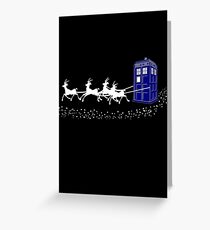Das Weihnachten des Doktors Grußkarte