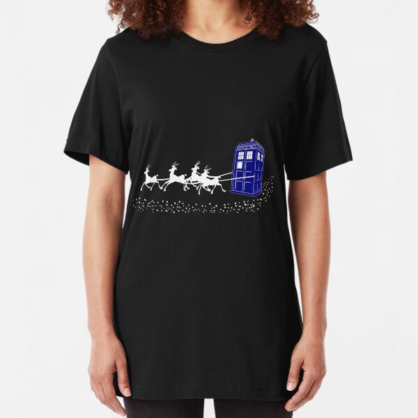 The Doctor's Christmas Slim Fit T-Shirt