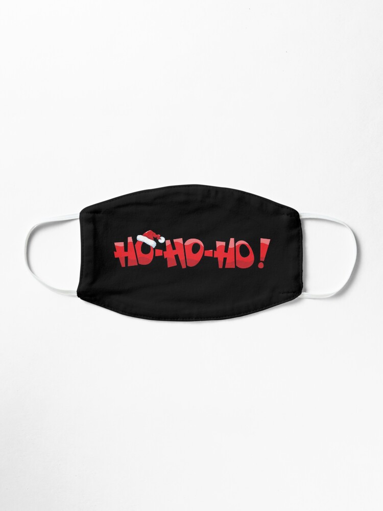 Alternate view of Christmas Ho ho ho Mask