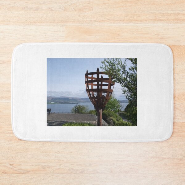Item preview, Greenock Lyle Hill Torch Inverclyde Scotland UK canvas designed and sold by Scottish Photography .
