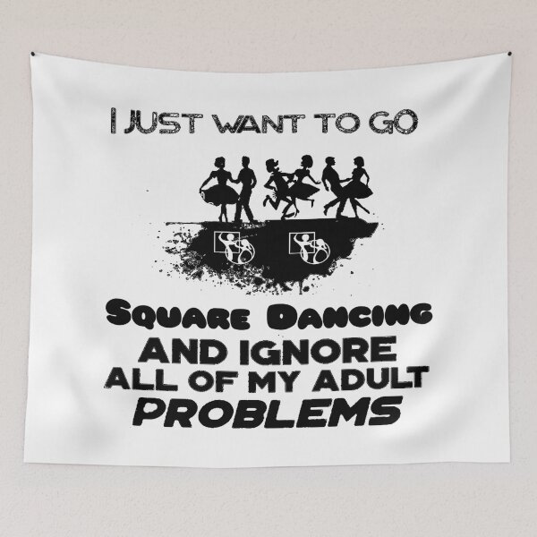 Item preview, Problems BLK designed and sold by Square Dancing Gifts & Merchandise.