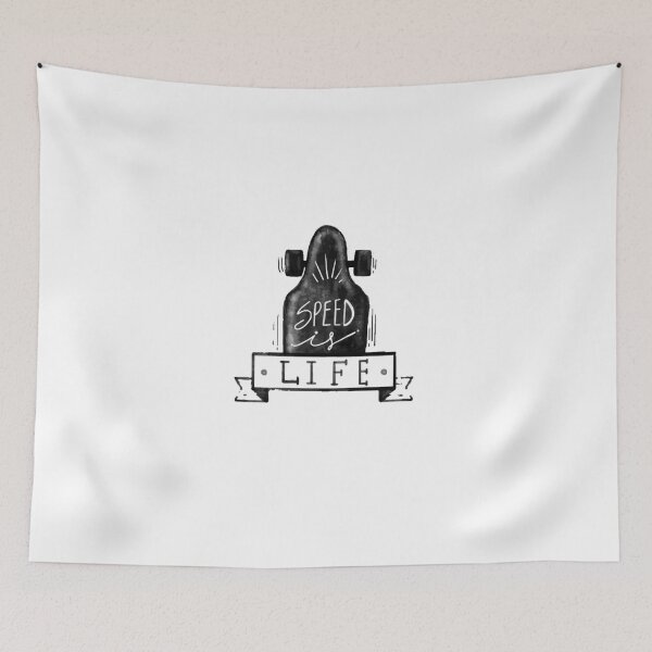 Item preview, Longboard speed is life designed and sold by INTROVERT-STORE.
