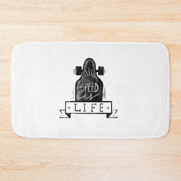 Item preview, Longboard speed is life designed and sold by INTROVERT-STORE.