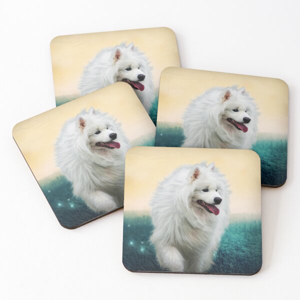 Item preview, Samoyed On A Summer Evening designed and sold by Heathermarie321.