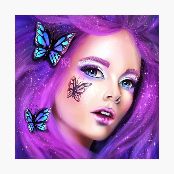 Violet Photographic Print