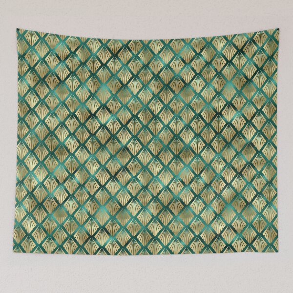 Item preview, Green & golden world forest designed and sold by ToniaKroeger.
